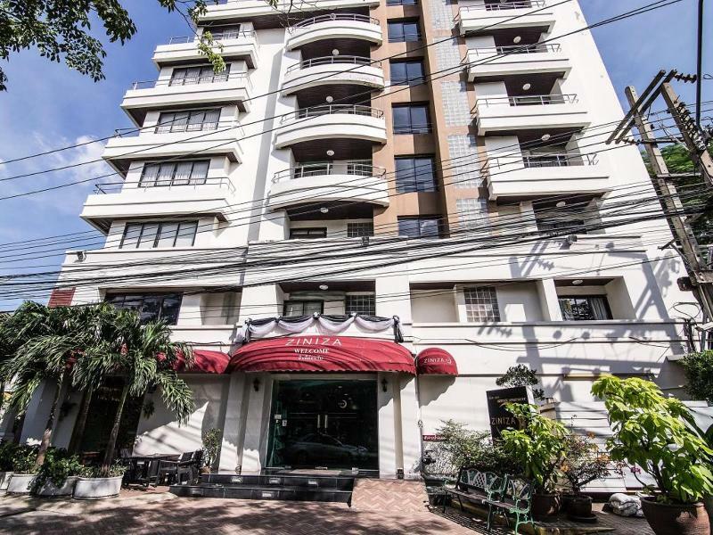 兹尼扎精品服务公寓式酒店 曼谷 外观 照片